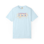 Light blue unisex Comfort Colors graphic tee with The Multitudes of Elsie design from Ali Hazelwood Love Theoretically by Thtgrlreads Tees Ali Hazelwood