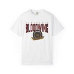 Bloodwing Academy graphic Comfort Colors tee by thtgrlreads featuring bold vintage wash print with crest emblem, part of the Back to School and Bloodwing Academy collections.