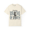 Thtgrlreads Lady of Darkness & Legacy Series comfort colors graphic tee in vintage wash featuring distressed print and silhouette design highlighting dark fantasy themes.