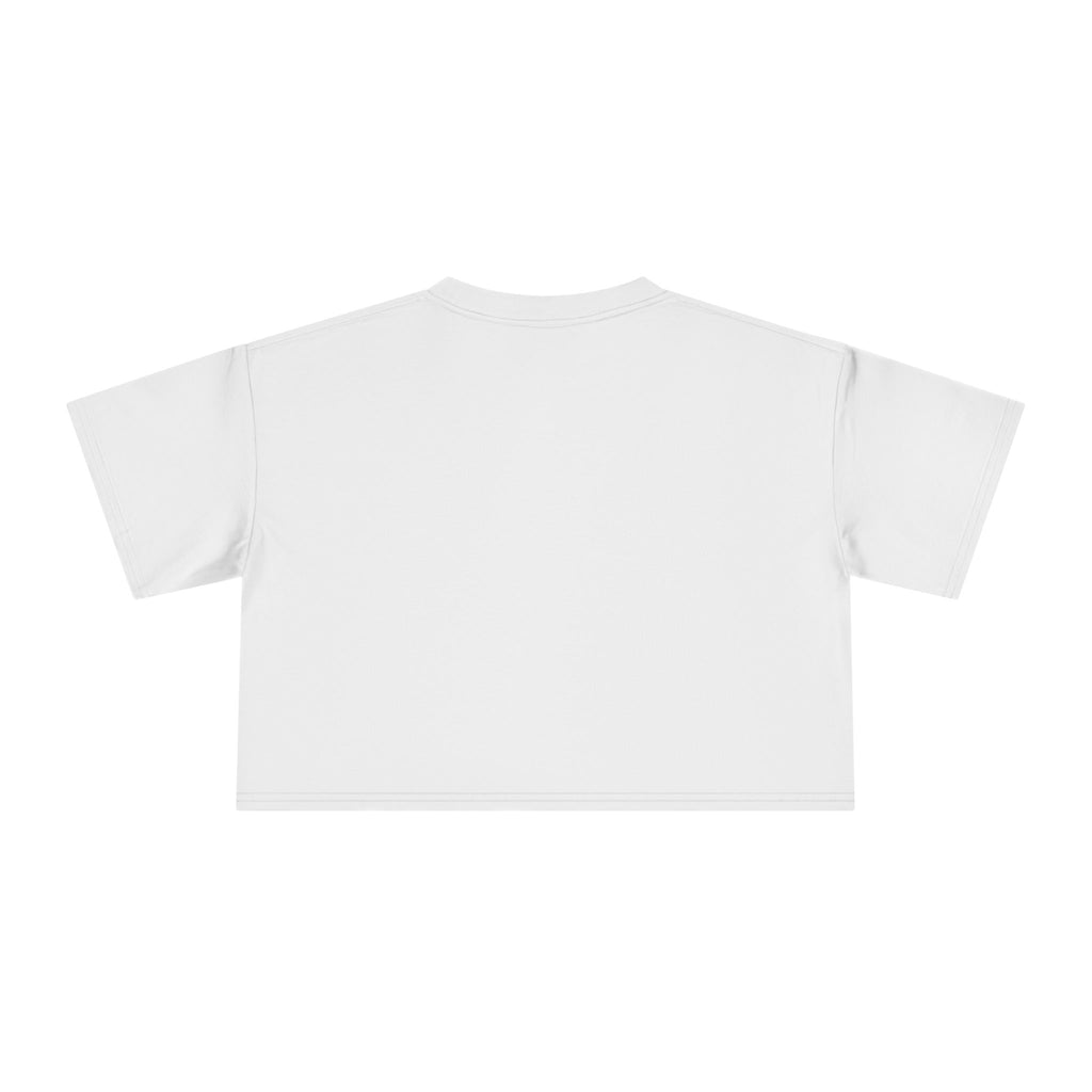 thtgrlreads unisex white cropped t-shirt with a relaxed fit and soft, smooth fabric designed for comfort and casual style with no visible graphics or text.