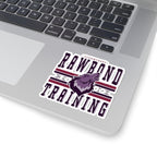 Rawbond Training sticker from thtgrlreads featuring a bold wolf head graphic and varsity-style lettering, part of the Wolves of Ruin and Stickers collections.