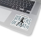 Sticker from thtgrlreads’ Lady of Darkness & Legacy Series featuring a dark fantasy design with textured text and a shadowy figure, perfect for book lovers.