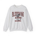 A vintage washed oversized crewneck sweatshirt from thtgrlreads featuring Bloodwing Academy graphic with a dragon illustration, part of Back to School and Crewnecks collections.